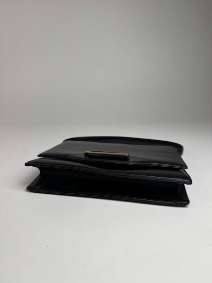 Vintage  Givenchy Whip Leather Bag Black