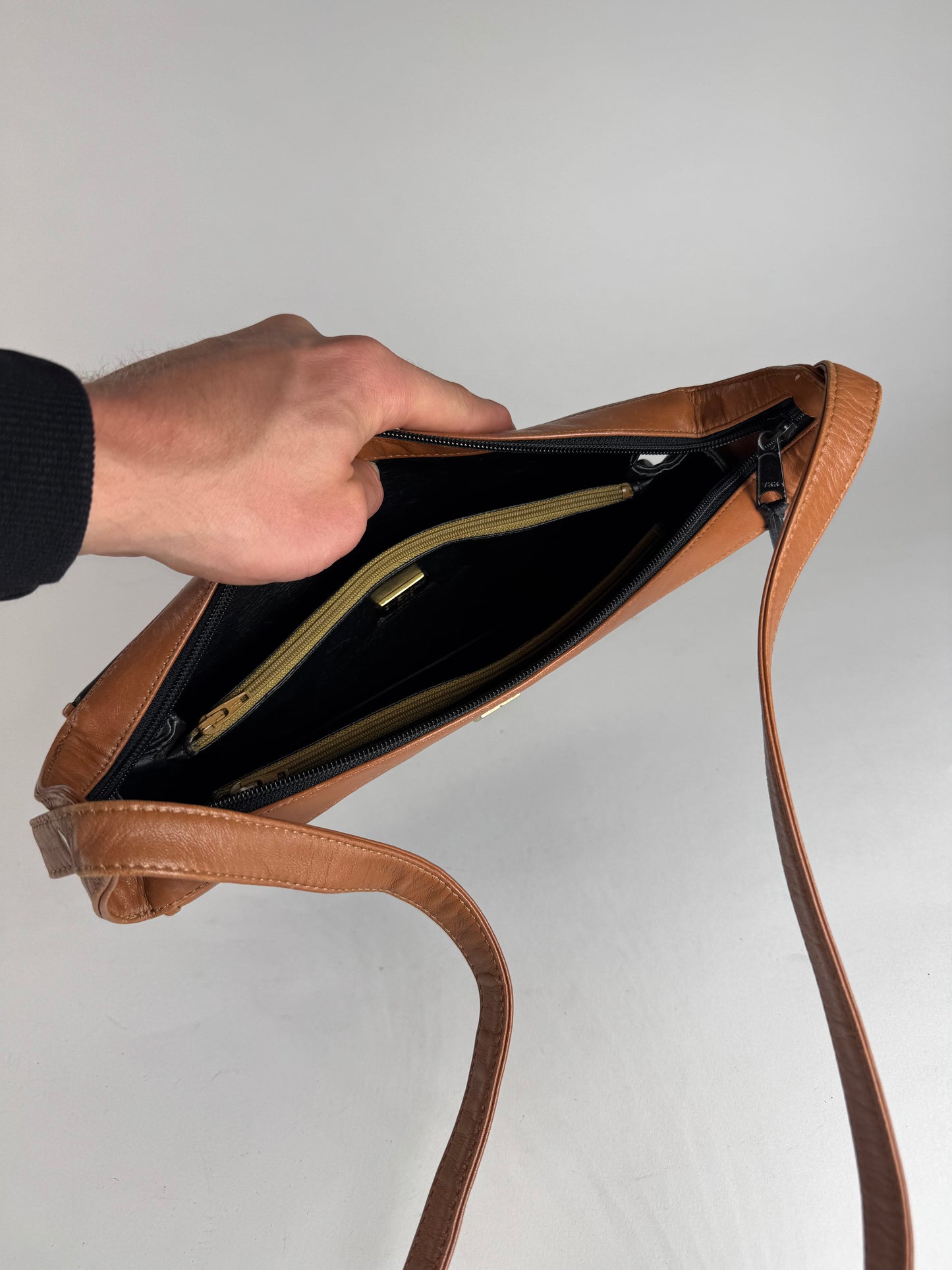 Vintage  Givenchy 4G leather Bag black brown