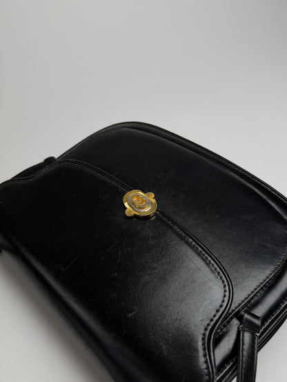 Vintage Gucci Leather Bag Black