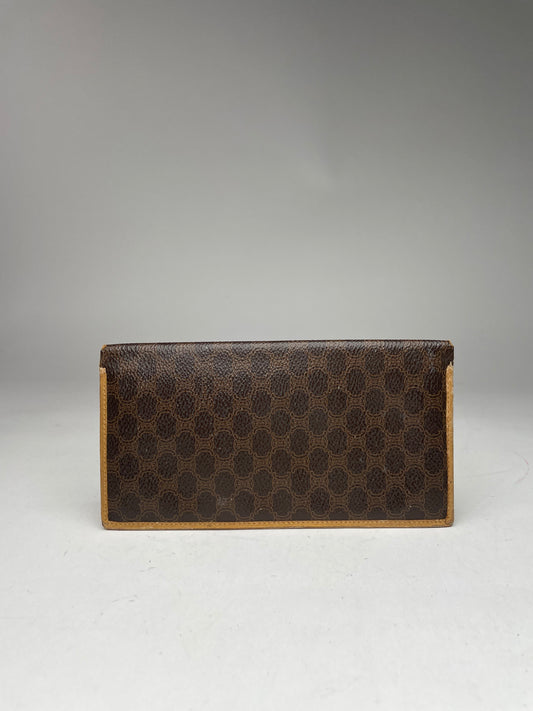 Vintage Celine Paris Leather Monogram ID holder