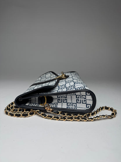 Vintage Givenchy Paris 4G Monogramm Leather Bag