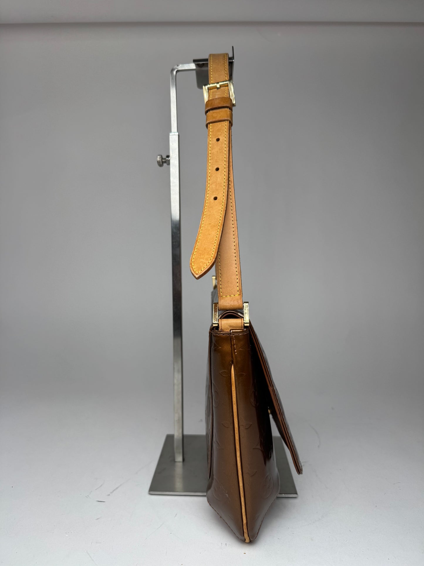 Vintage Louis Vuitton Vernis Leather Bag Brown