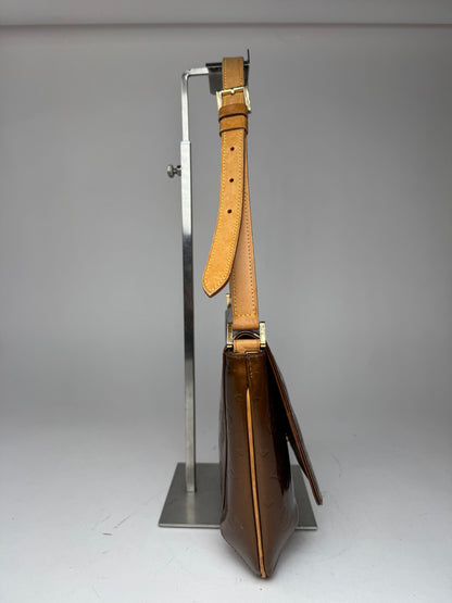 Vintage Louis Vuitton Vernis Leather Bag Brown