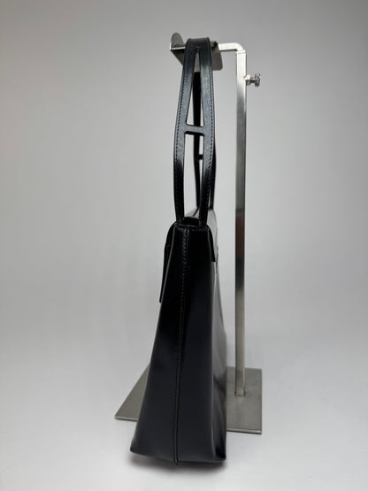 Vintage Givenchy 4G Patent Leather Bag Black