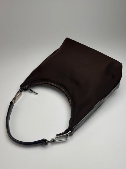 Vintage Gucci Canvas Bag Brown