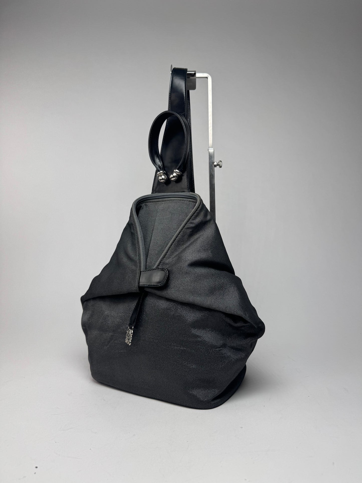 Vintage Loewe Madrid Leather Crossbody Bag / Backpack