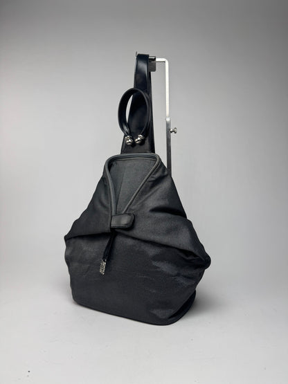 Vintage Loewe Madrid Leather Crossbody Bag / Backpack