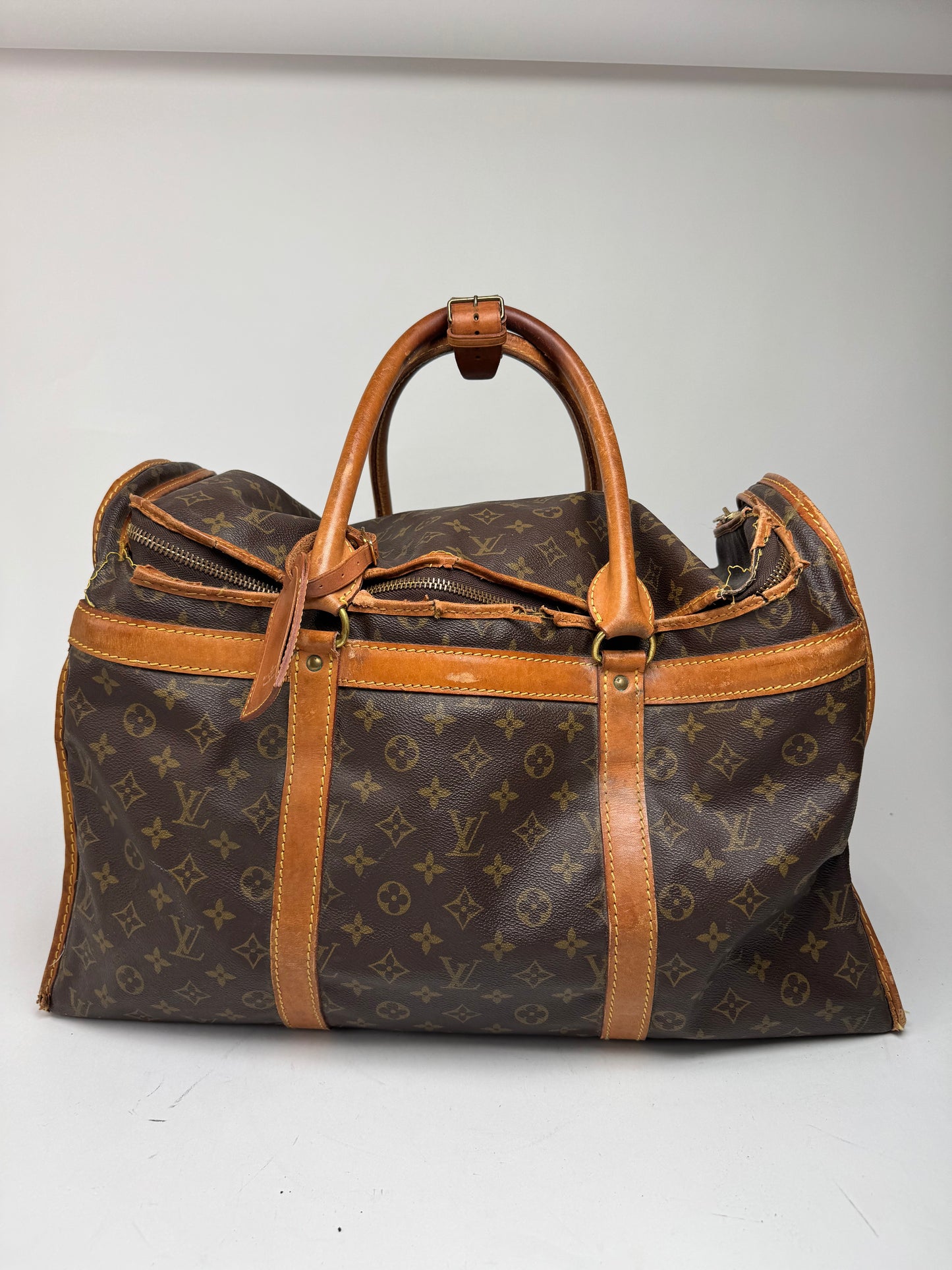 Vintage Louis Vuitton Duffel Bag Weekender Bag Monogram
