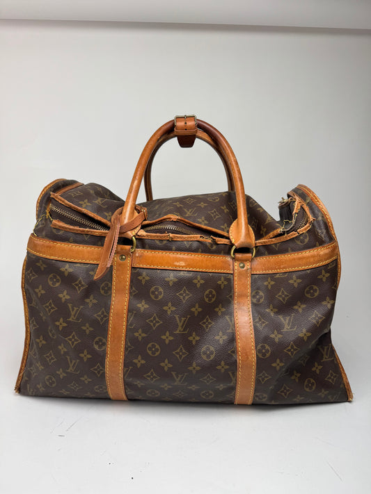 Vintage Louis Vuitton Duffel Bag Weekender Bag Monogram