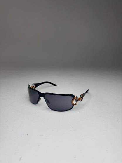Vintage Gucci Bamboo Sunglasses