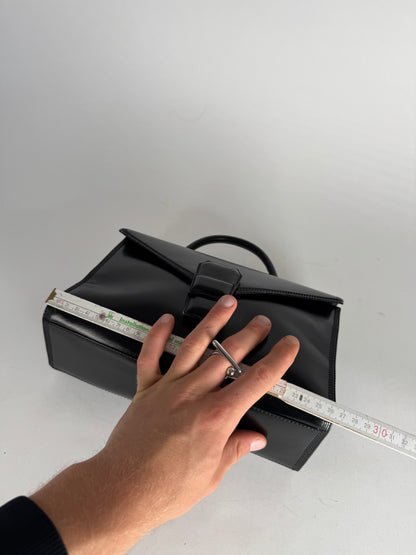 Vintage Loewe Madrid Puzzle Leather Bag black