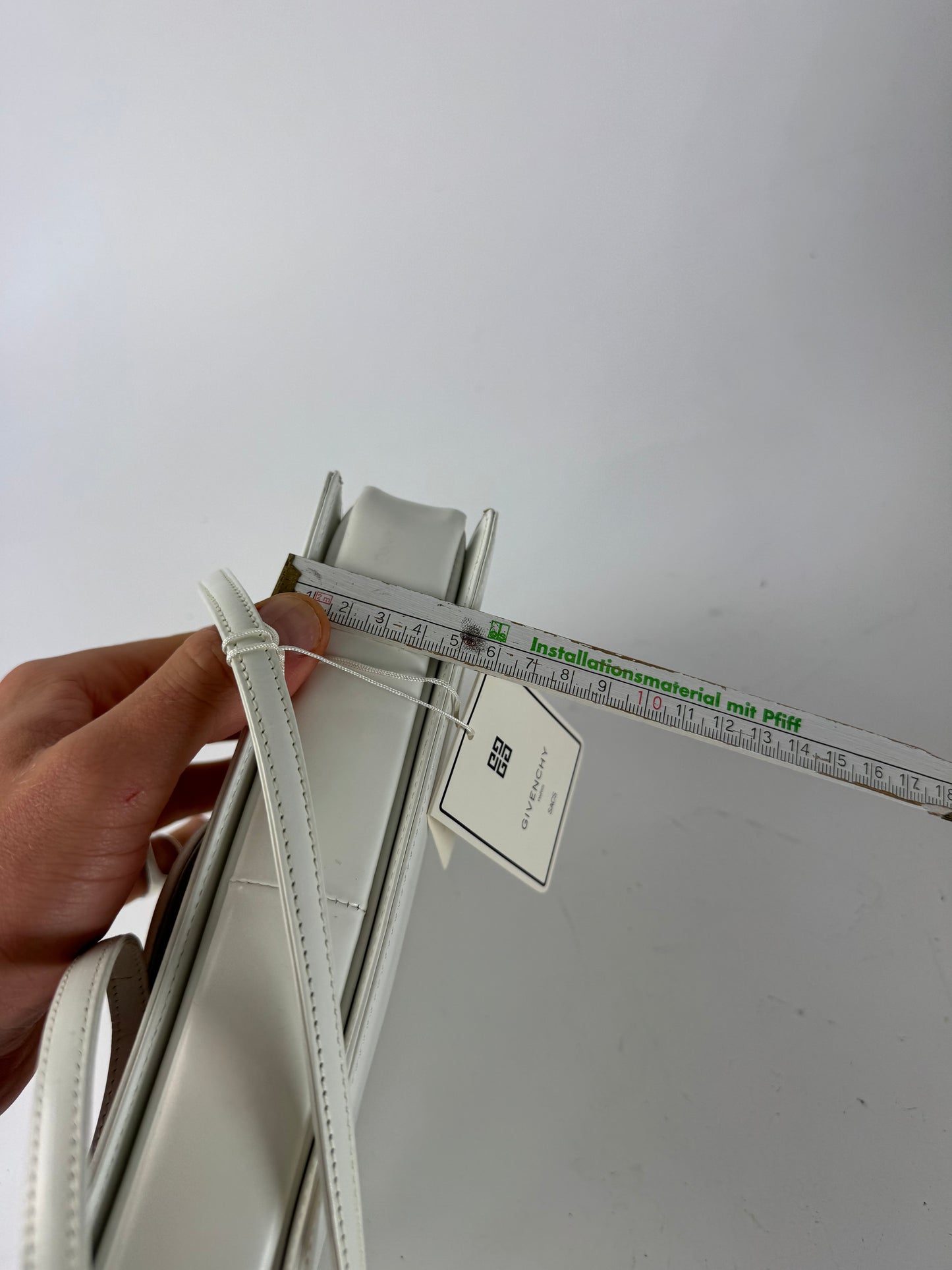 Vintage Givenchy 4G Bag Leather White