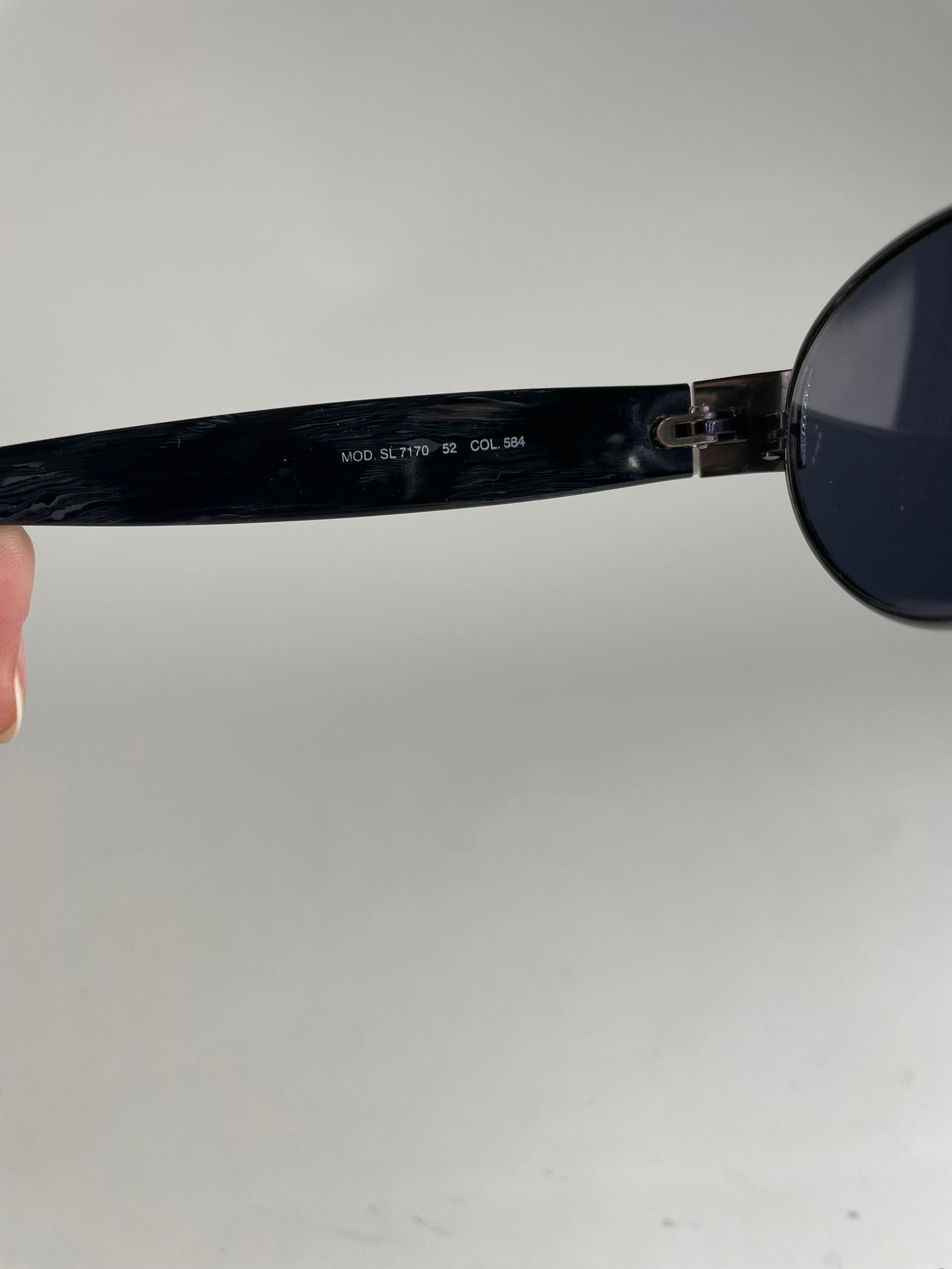 Vintage Fendi Roma Sunglasses Black / Green