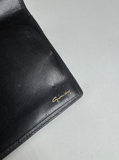Vintage Givenchy GV3 Leather Clutch Black