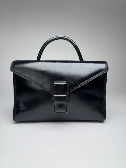 Vintage Loewe Madrid Puzzle Leather Bag black