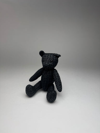 Vintage Celine Paris Canvas Monogramm Teddy Bear black