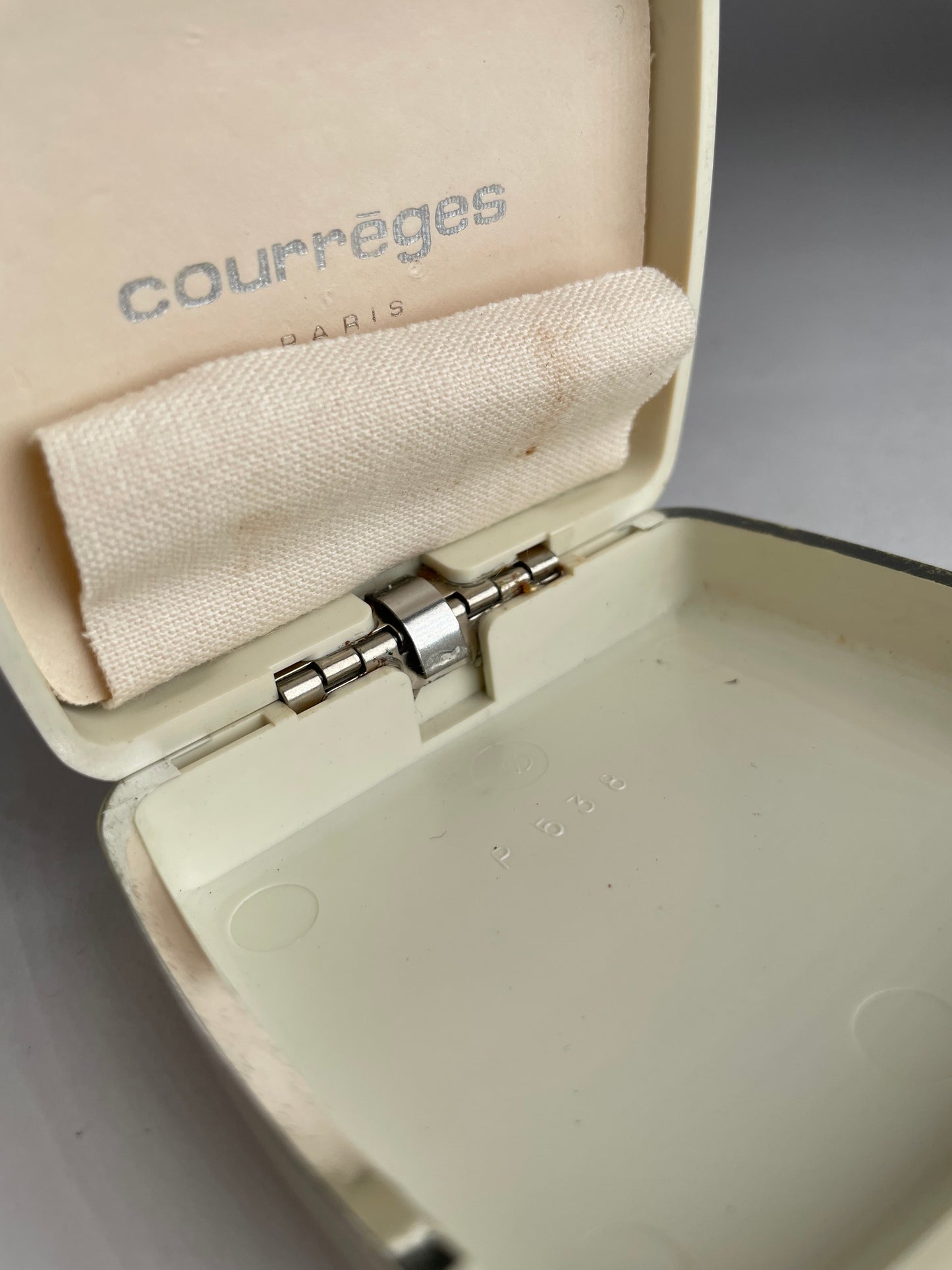 Vintage Courreges Tie / Money Clamp Silver