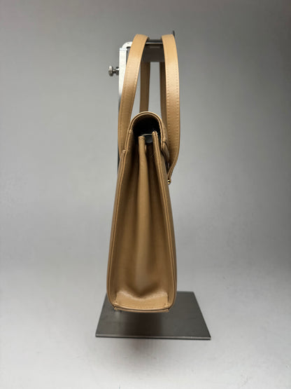 Vintage Givenchy 4G leather Bag caramel Brown