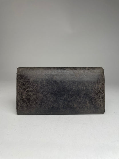 Vintage Balenciaga Leather City Wallet Anthracite