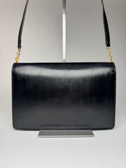 Vintage Balenciaga Patent Leather Shoulder bag black