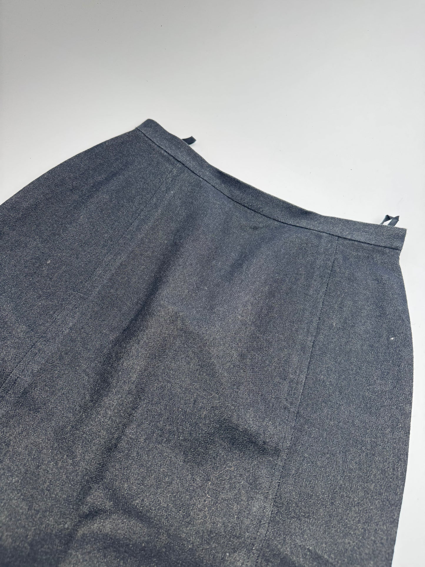 Vintage Balenciaga Wool Skirt Black 34/XS