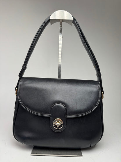 Vintage Gucci 2 Way Leather bag black