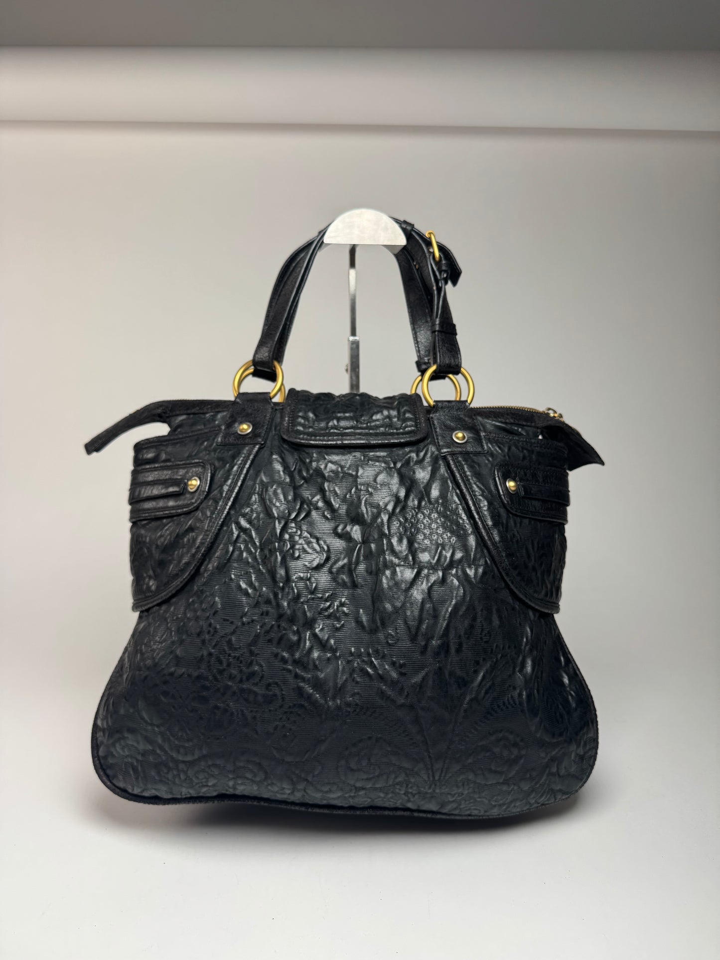 Vintage Stella Mc Cartney Leather Bag Black