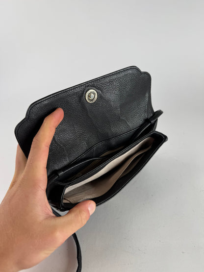 Vintage Givenchy 4G Patent Leather Bag Black