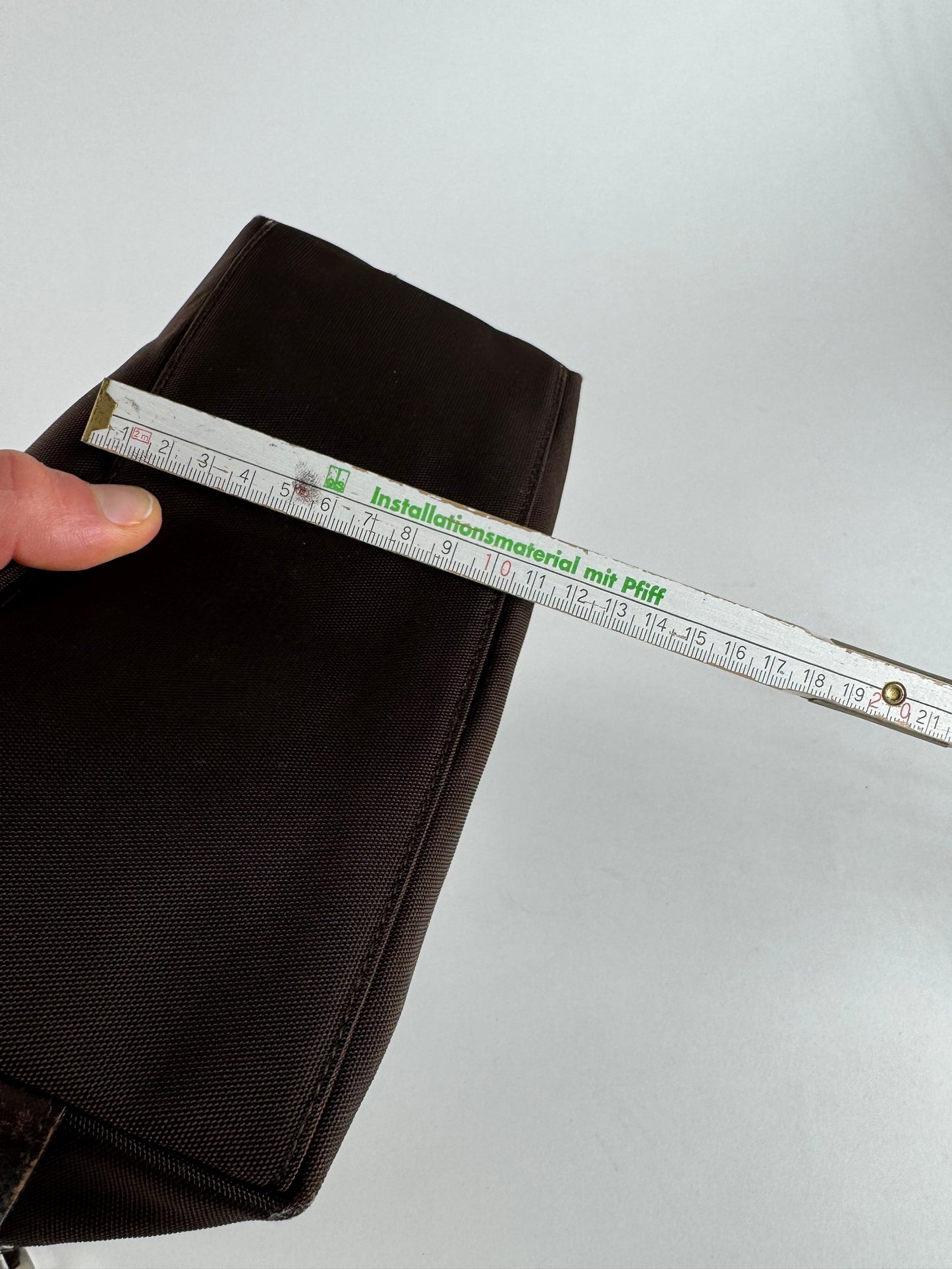 Vintage Gucci Canvas Bag Brown