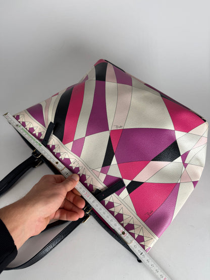 Vintage Emilio Pucci Leather Shopper