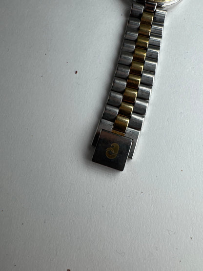 Montre Courreges Vintage Acier Argent/Or