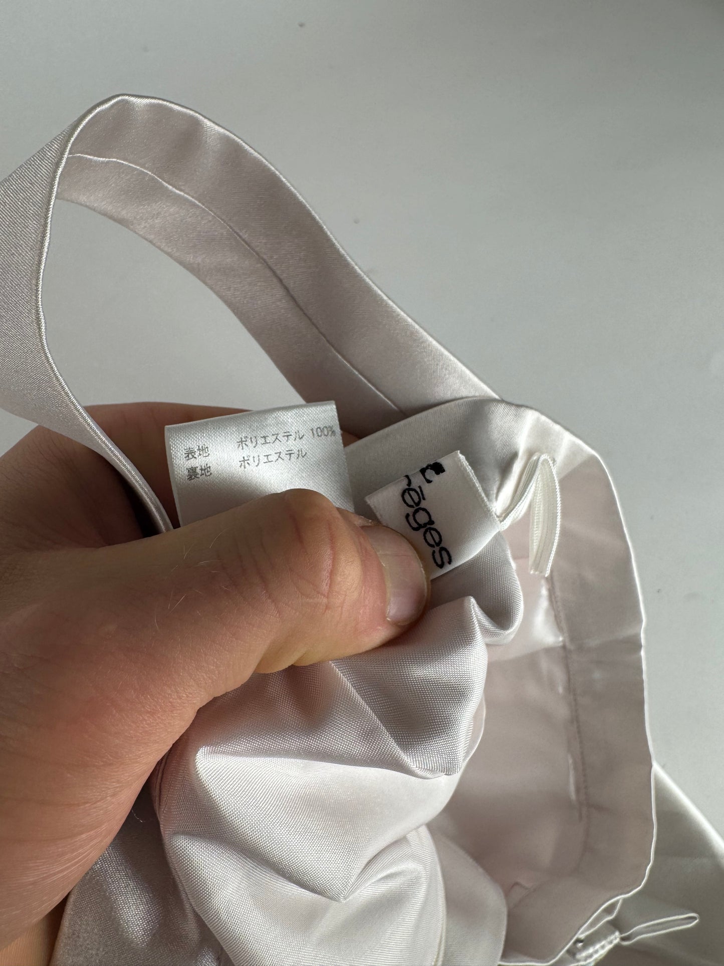 Vintage Courreges Paris Pearl Skirt 38/M