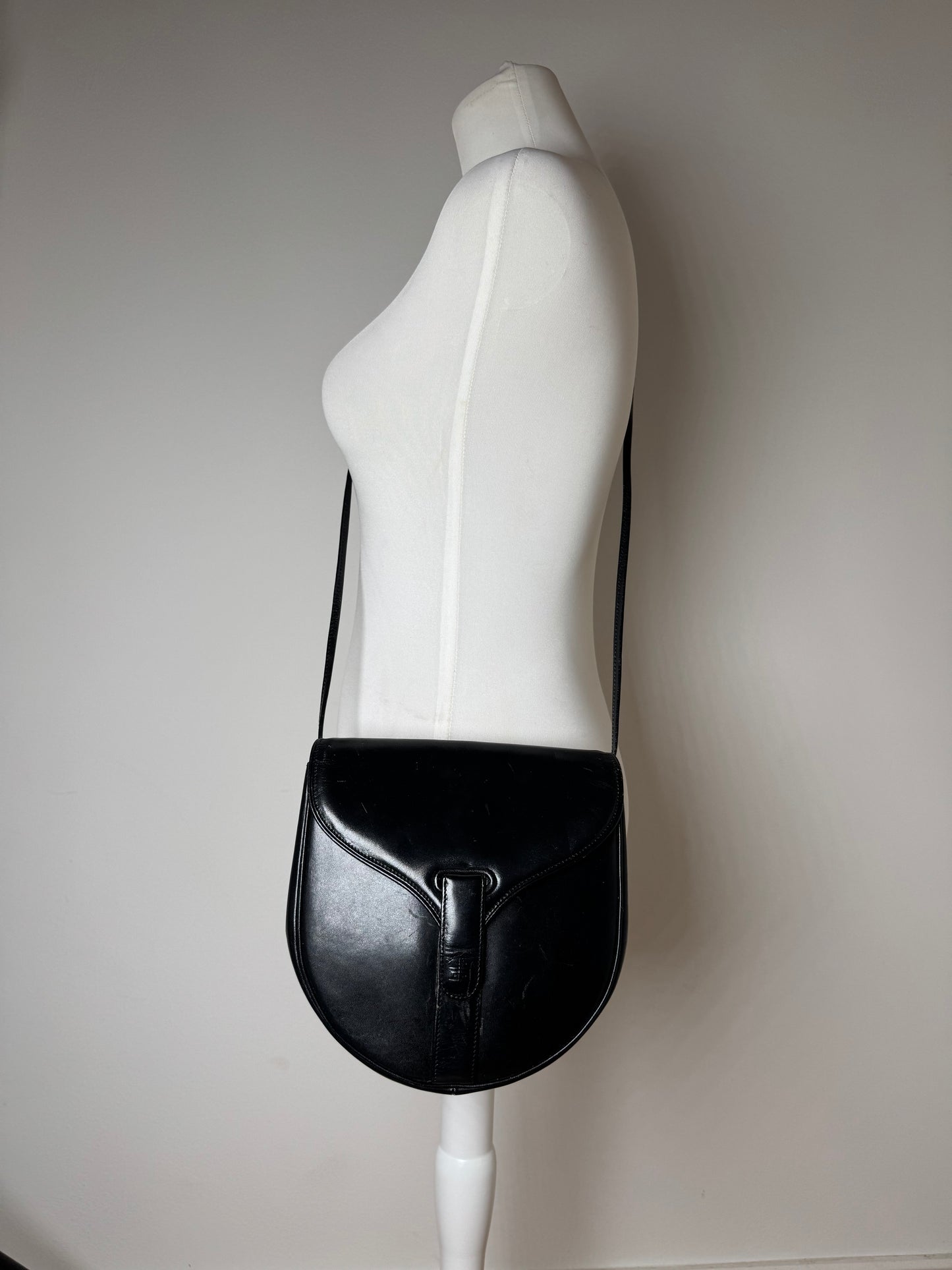 Vintage Givenchy 4G Leather Bag black