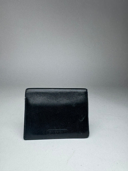 Vintage  Givenchy Leather Wallet Black