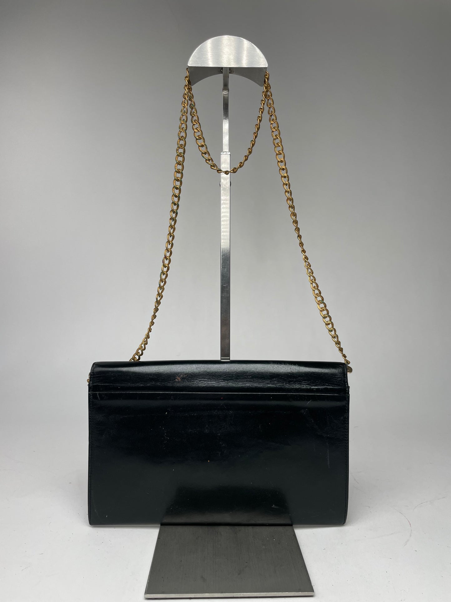 Vintage  Givenchy 4G Leather Bag black