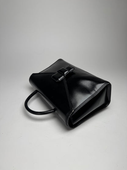 Vintage Loewe Madrid Puzzle Leather Bag black