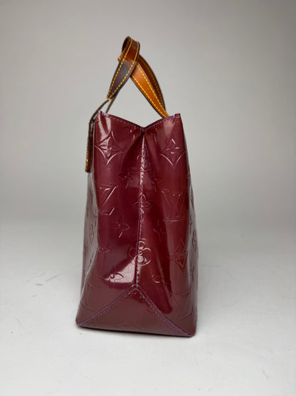 Vintage Louis Vuitton Vernis Leather Shopper Bag Purple