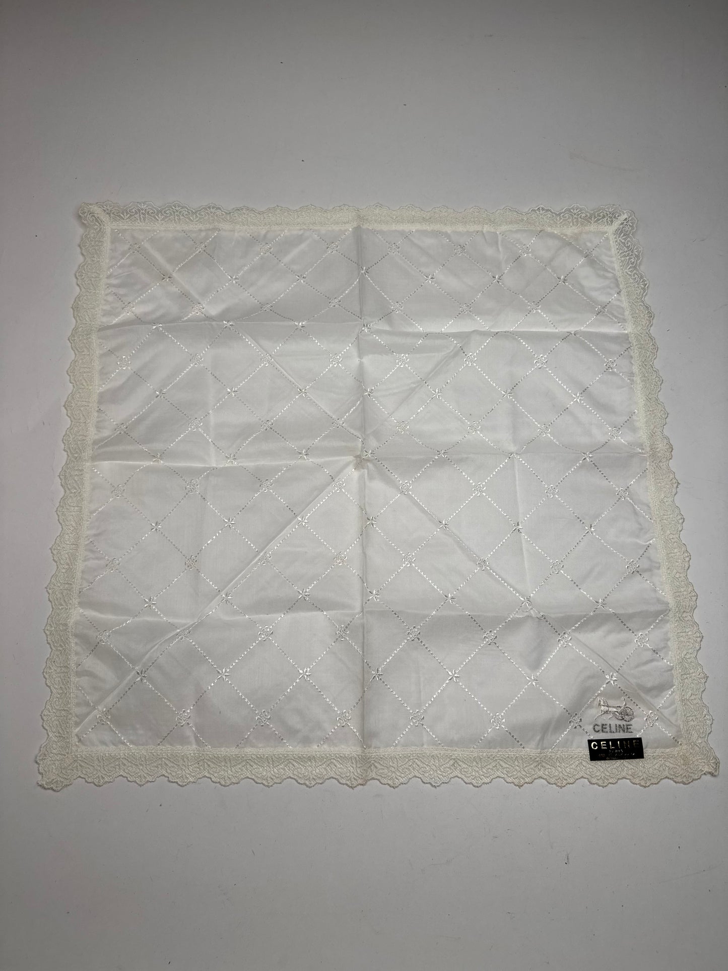 Vintage Celine Paris Silk Clotcb