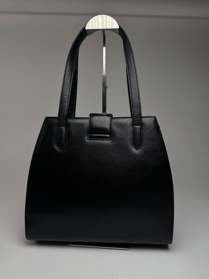 Vintage  Givenchy 4G Leather Bag Black