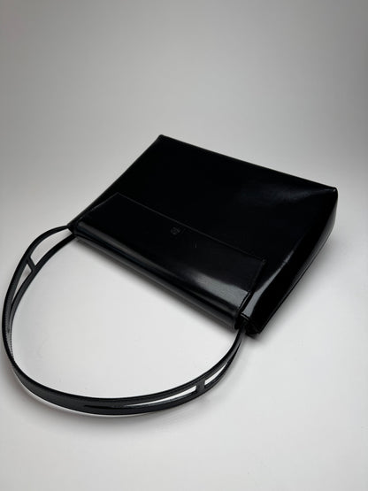 Vintage Givenchy 4G Patent Leather Bag Black
