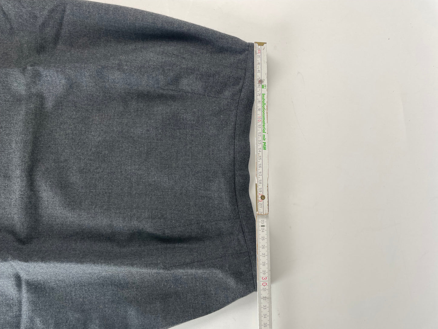 Vintage Dior Wool Skirt Grey 38/M