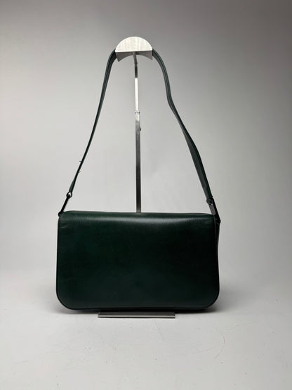 Vintage Givenchy 4G Leather Bag green