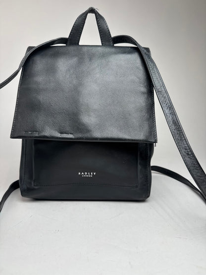 Vintage Radley London leather Backpack Black