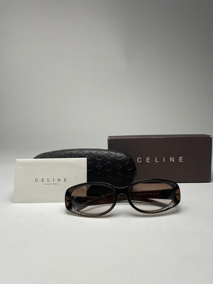 Vintage Celine Paris Sunglasses Brown