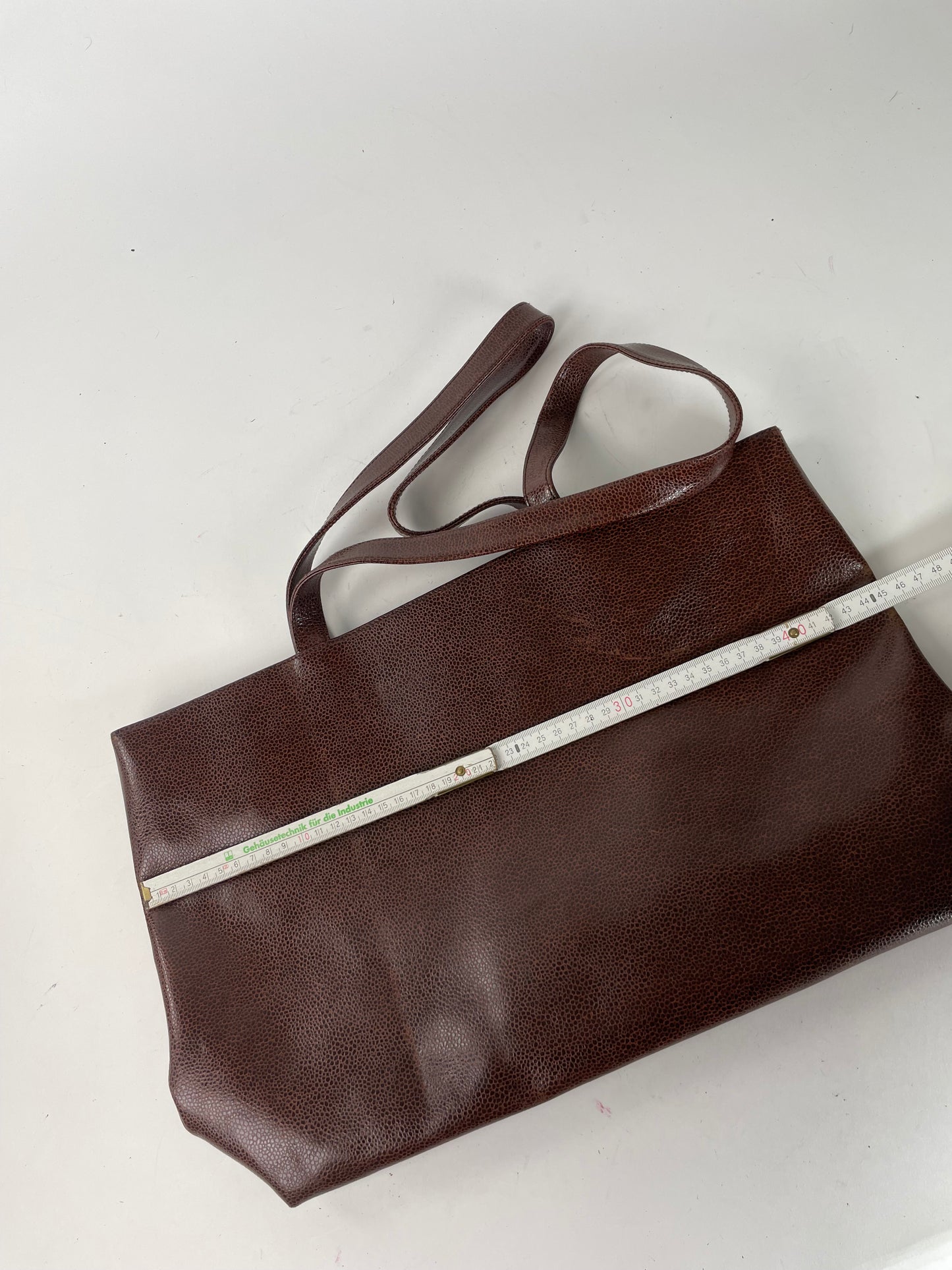 Vintage Givenchy Antigona Leather Shopper Bag Brown