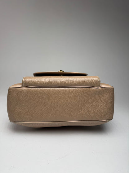 Vintage Celine Paris Leather Bag Lightbrown