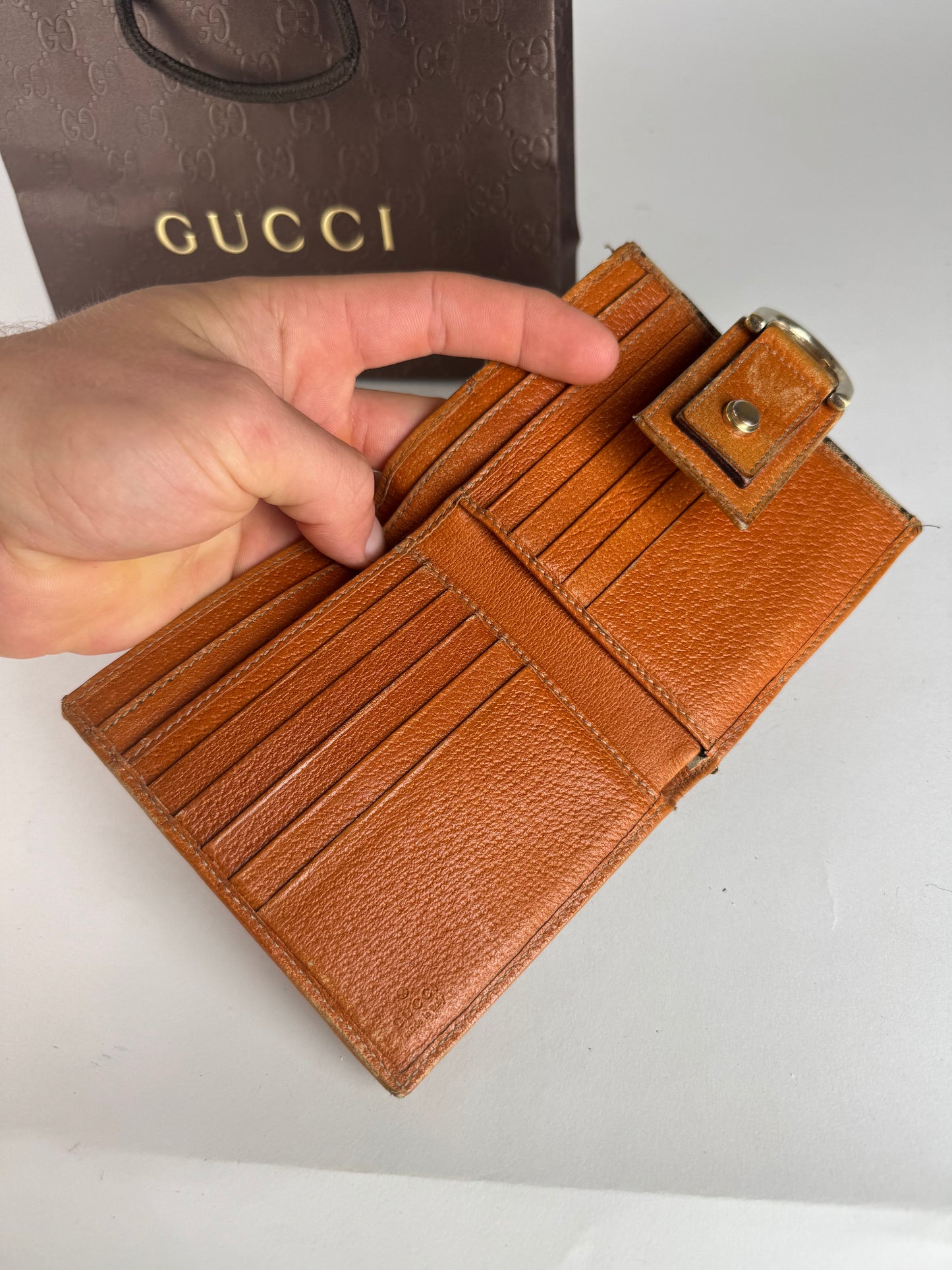 Vintage Gucci Monogramm Wallet