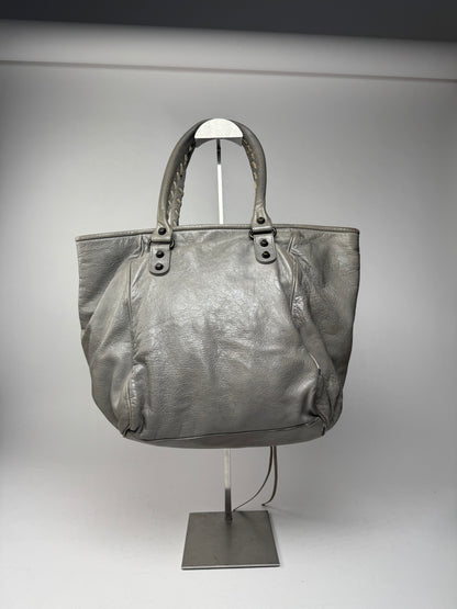 Vintage Balenciaga City Bag Shopper Grey