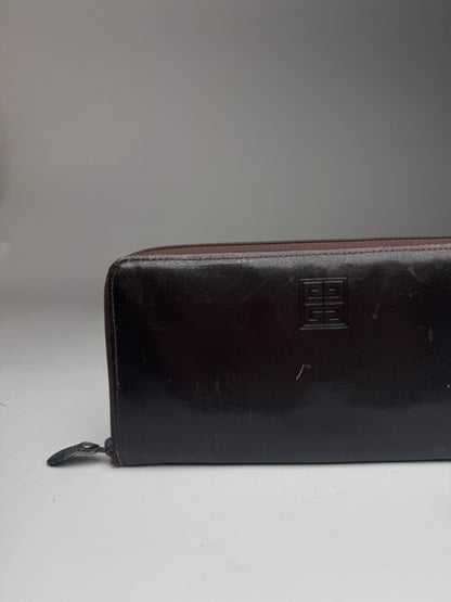 Vintage Givenchy Leather Wallet Brown