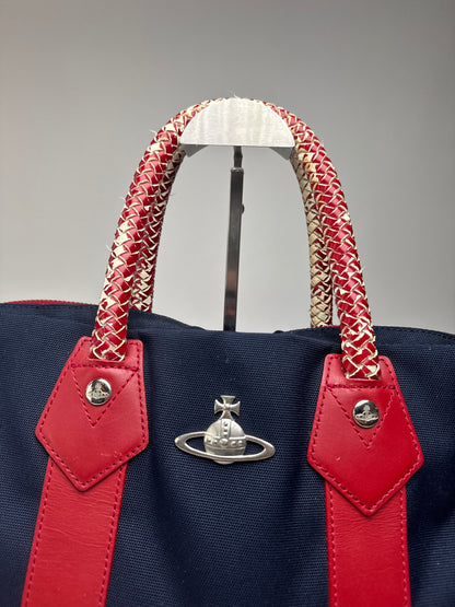 Vintage Vivienne Westwood 2 Way Bag Red Marine